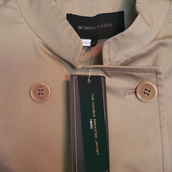 BCBGMAXAZRIA Heidi double-breasted crop jacket - Picture 2 of 4